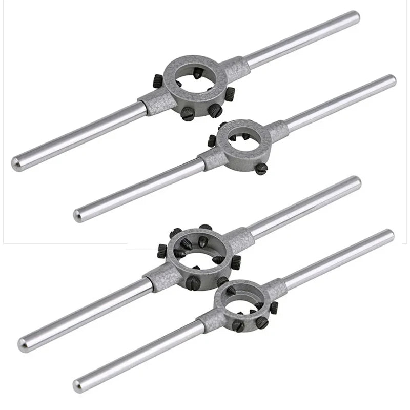 Round Die Wrench Adjustable Manual Die Wrench Holder Circular Die Handle Hand Tool For Dies Threading Tools