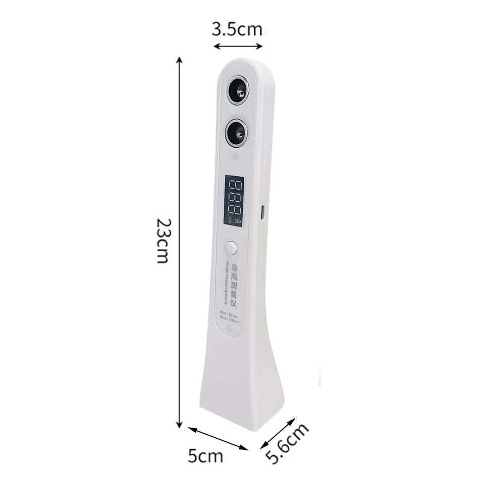 Ultrasonic Height Measurement Meter High Accuracy Height Measuring Stadiometer Electronic Height Ruler for Measuring Body Height