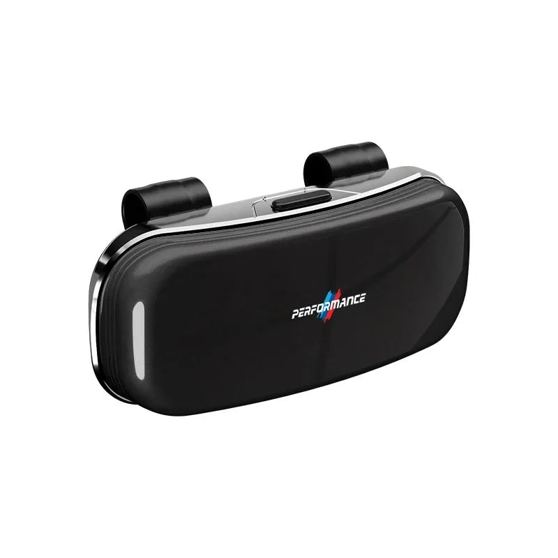 Car Visor Glasses Box Auto Sunglasses Storage Case Accessories For BMW G80 G06 G07 G42 G14 G15 G16 F82 F20 F21 F83 M2 / Stickers