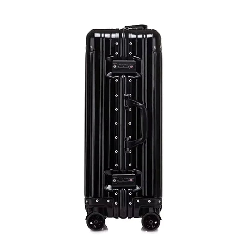 COLENARA Suitcase Full Aluminum Magnesium Alloy Boarding Box Large Capacity Trolley Case 20"24"26"29 Inch Travel Bag Luggage