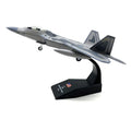 JASON TUTU 1/100 Scale Diecast Alloy Model F-22 Fighter US Air Force Aircraft F22 Raptor Collect Gifts