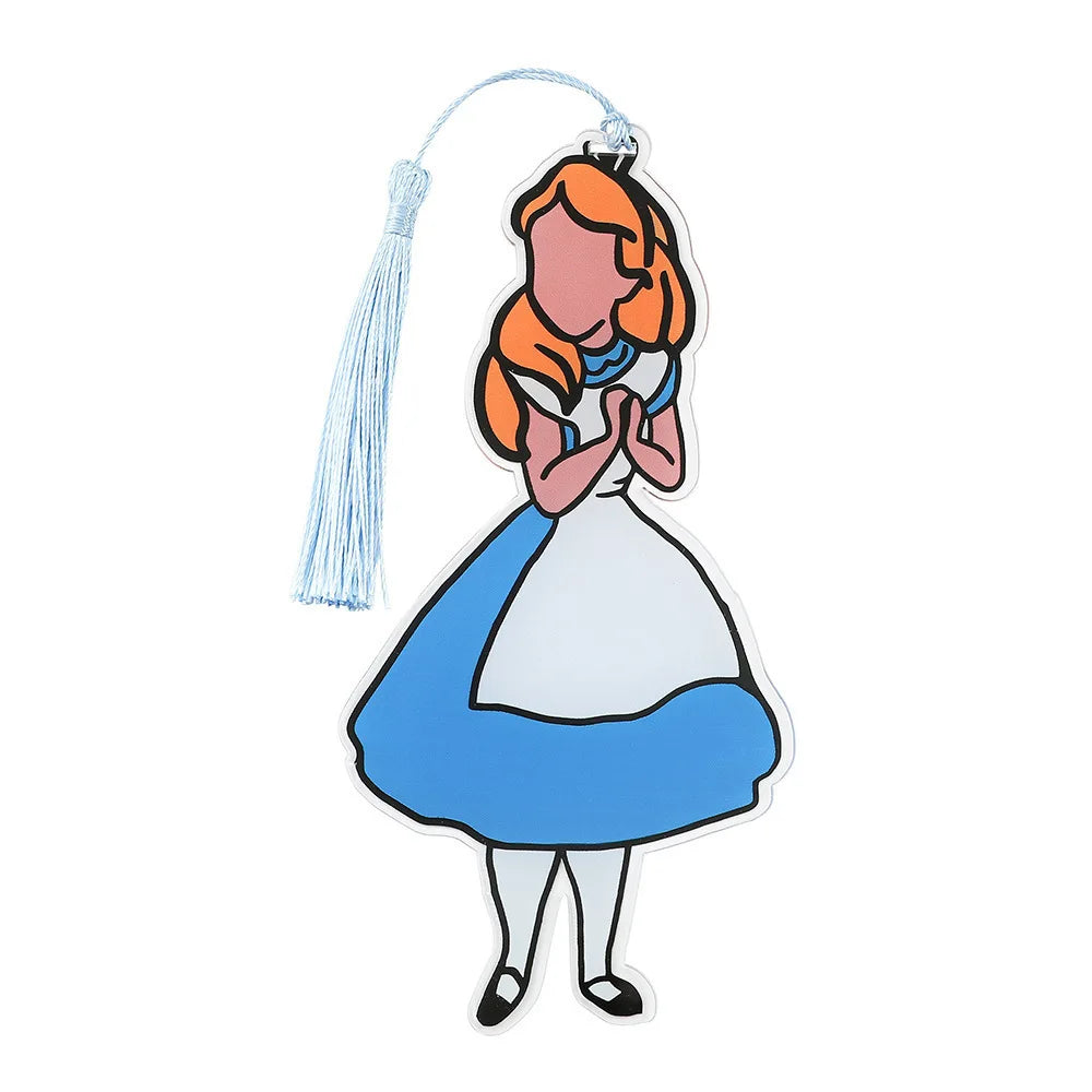 Creative Princess Series Acrylic Bookmarks with Tassels, Cute Decorative Page Holders, Gifts for Girls & Students
