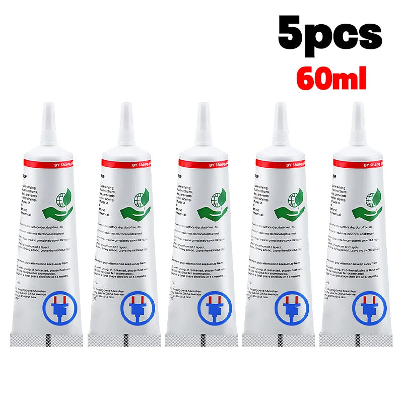 Waterproof Liquid Electrical Tape Flexible Wire Repair Sealant Insulation Adhesive for Cable DIY Craft Waterproof Coating