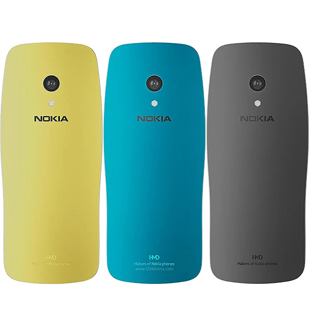 Nokia 3210 4G Backup Phone 2SIM Bluetooth 5.0 FM Radio 2.4-inch Type-C 2MP 1450mAh Bettery Nokia Backup Elderly Phone Unlock