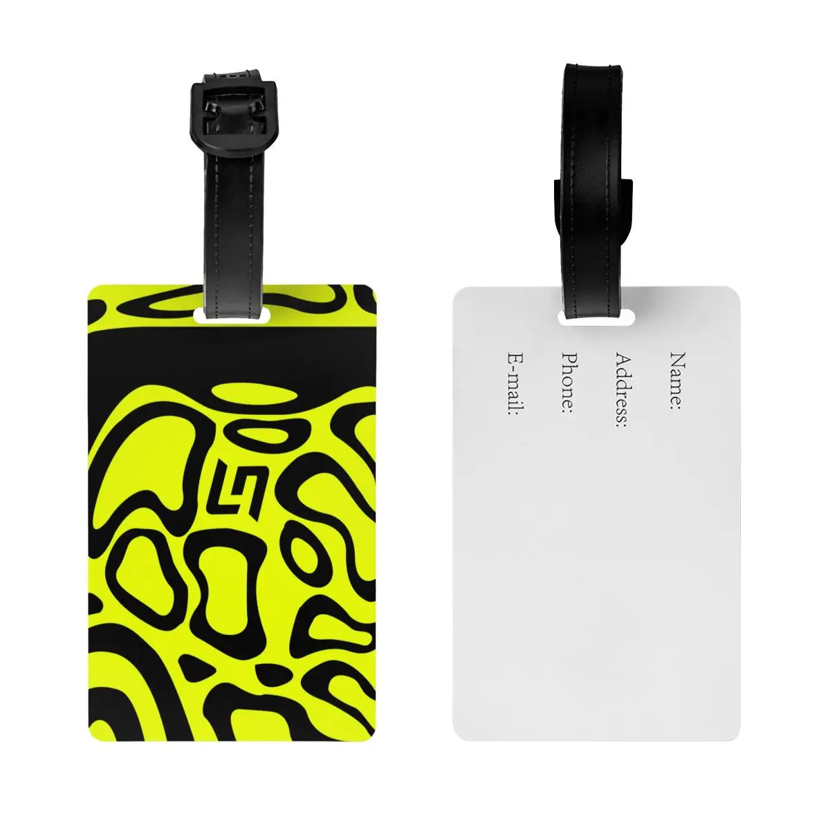 Custom L-Lando Norris Luggage Tag Privacy Protection Motorcycle Racing Baggage Tags Travel Bag Labels Suitcase