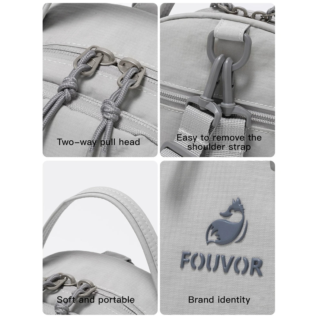 Fouvor Women's Small Crossbody Bag Multi-functional Fashion Backpack for College Students Single Double Shoulder Bags 3073-12