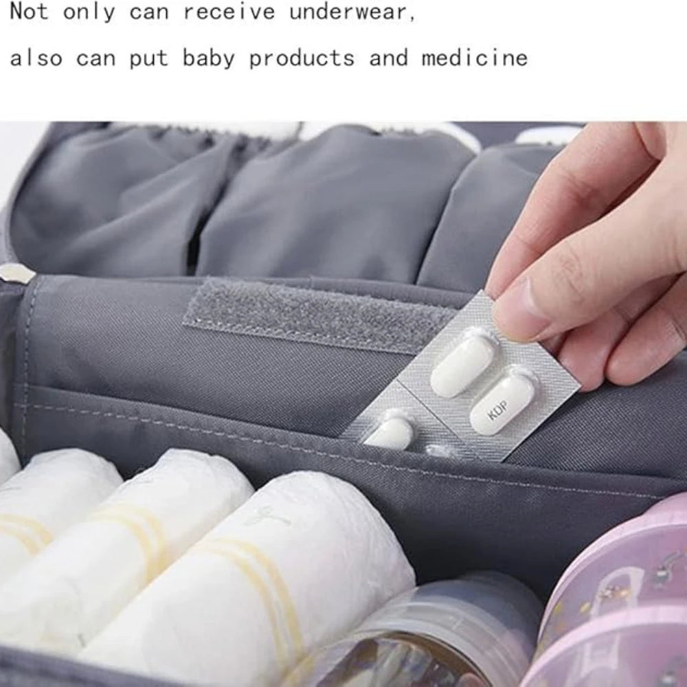 1-10Pcs Travel Bra Underwear Organizer Bags Panties Sock Organizer Bags Wash Package Cosmetic Finishing Bags Cloth Pouch