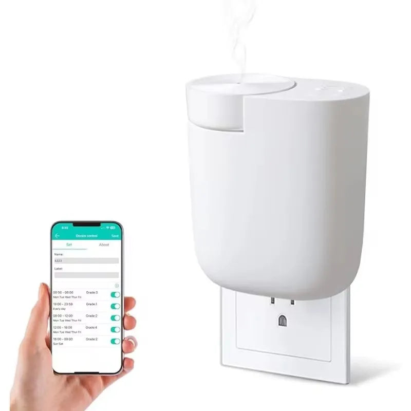 Plug in Waterless Professional Aroma Diffuser Bluetooth Room Frangrance Diffuser Electric Smell for Home Hotel Aromatic Diffuser