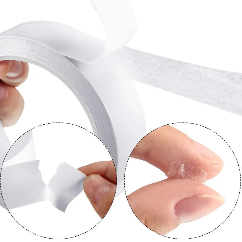 6mm Ultra-thin Double Sided Tape Strong Sticky Tapes Super Adhesive  Stickers Strips for DIY Craft Home Office School Wholesale