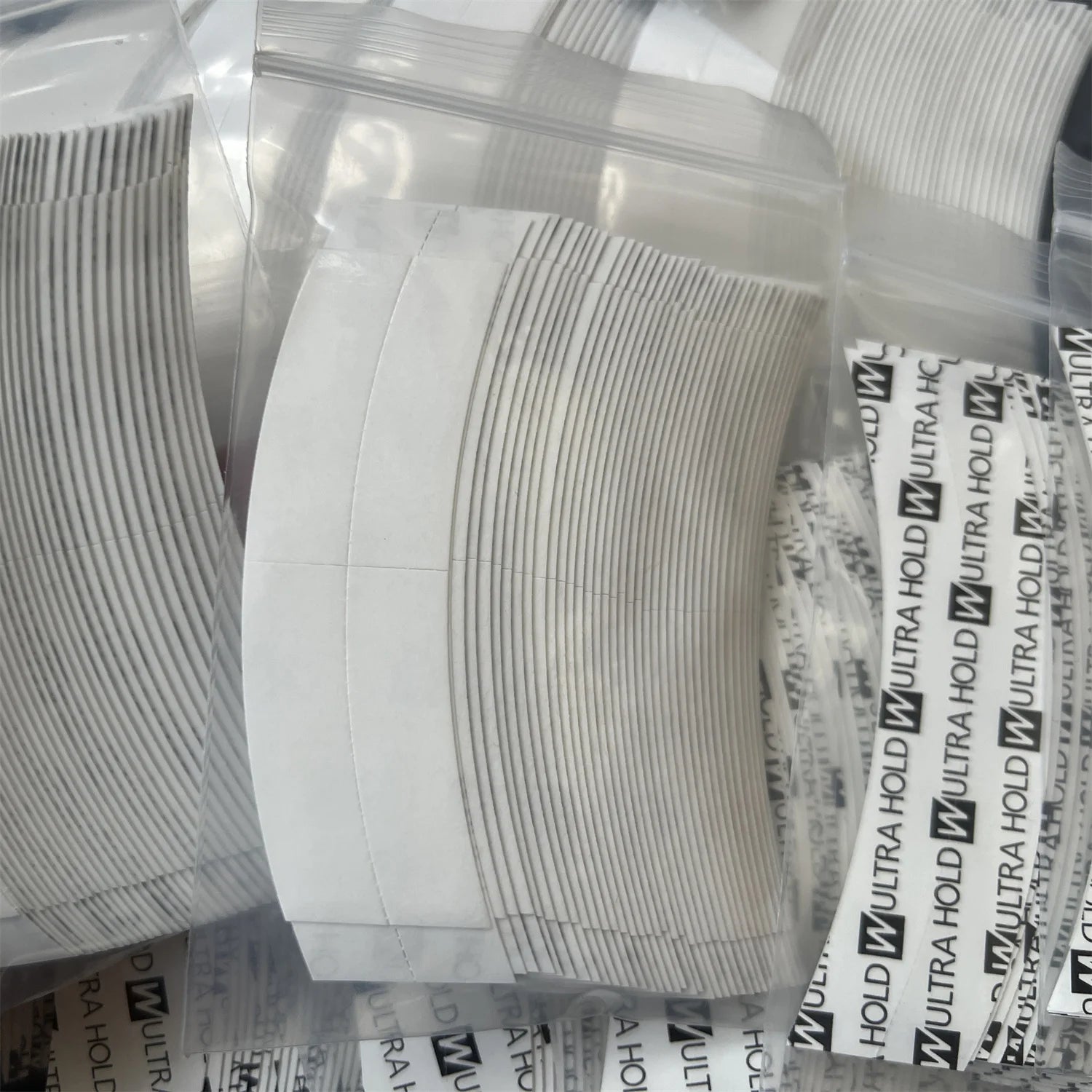 36PCS/180PCS/360PCS Wholesale Walker No Shine Hair System Tape White Double Sided Adhesive Tape for Toupee Wig Hair Pieces