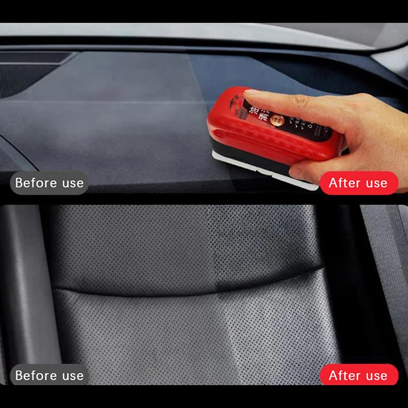 Car Glass Glossy Powerful Car Windshield Cleaner Oil Film Remover Car Window Glass Cleaner Removes Dirt Car Cleaning Brush