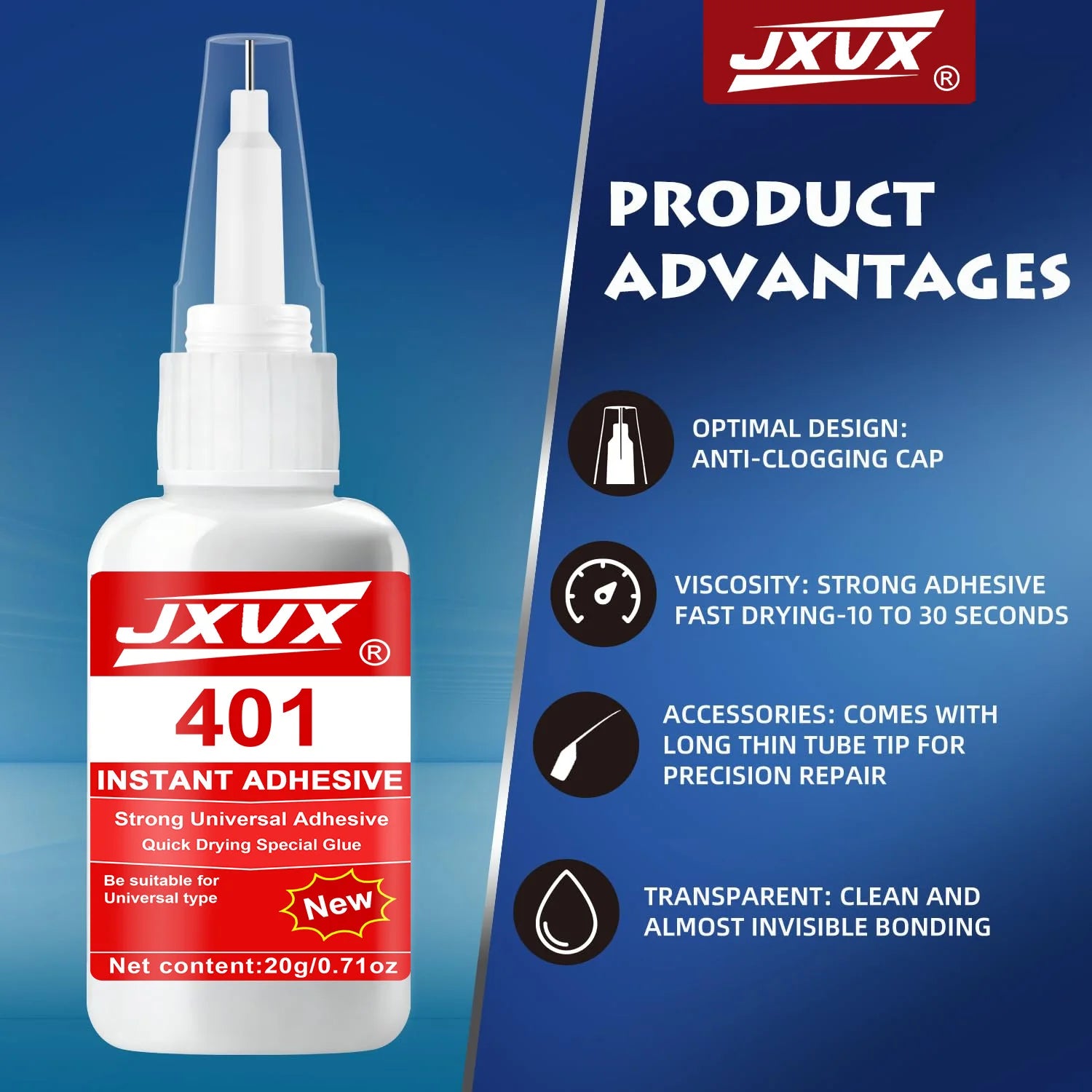 20ml Shoe Repair SuperGlue Clear Sole Waterproof Quick Drying Filling Repair Adhesive Wear-resistant Sealant Crack Repair Agent.