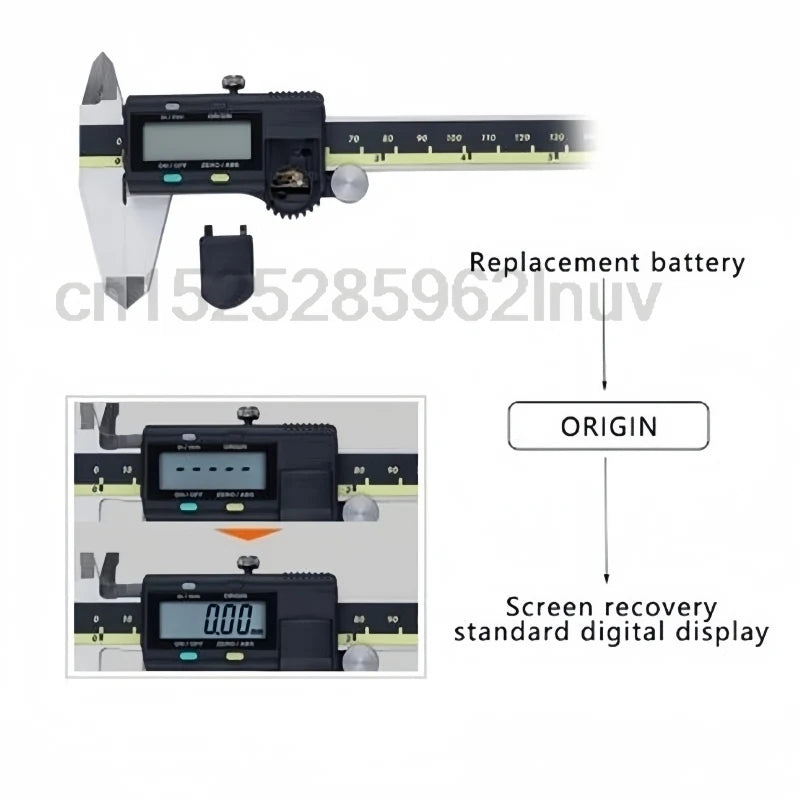 LCD Electronic Vernier Calipers  0-150mm Digital Calipers 200mm 0-300mm 500-196-30 500-197-30 6inch 8inch 12inch Measuring Tool