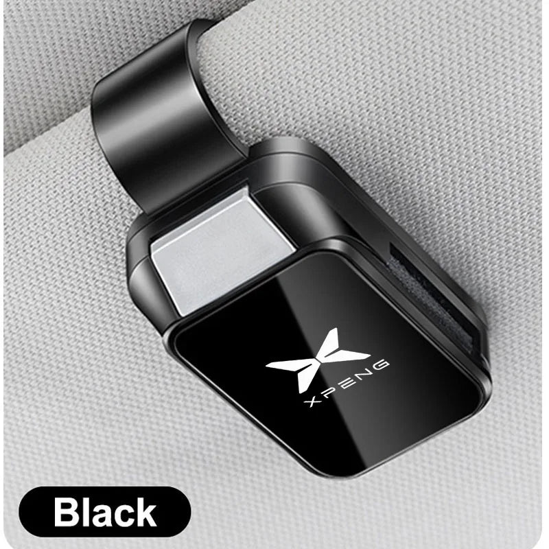 For XPENG G6 P7 G9 MONA M03 G3 P5 2024 2025 Car Interior Accessories Car Visor Sunglasses Glasses Case Glasses Holder Clip