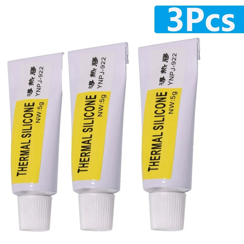 1-12Pcs Thermal Paste Conductive Heatsink Plaster Viscous Adhesive For Chip VGA RAM LED IC Cooler Radiator Cooling Sealers