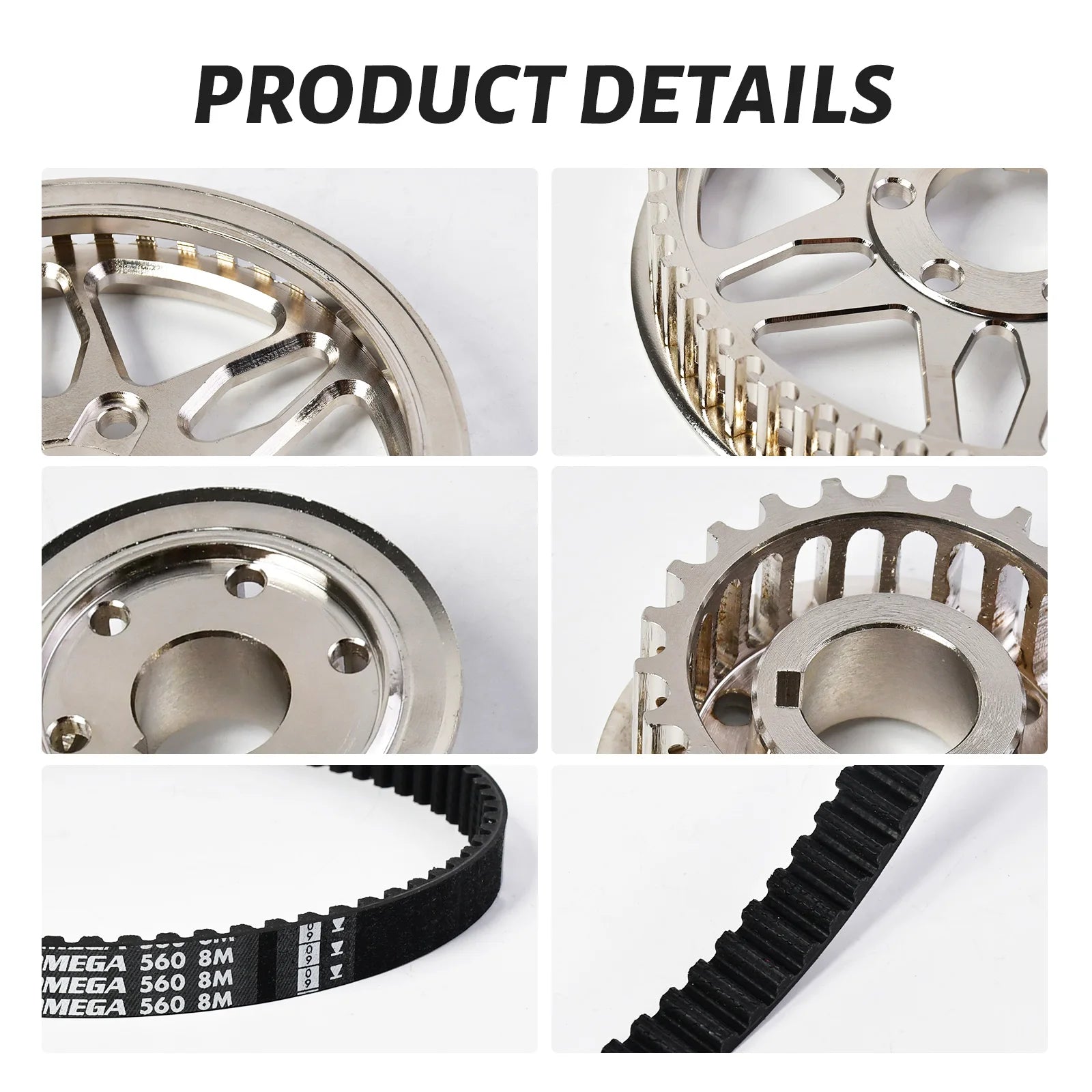 Motorcycle Upgrade Primary Transmission Gear Wheel Pulley Assembly Drive Pulley Set for Surron Light Bee X Electric Dirt Bike