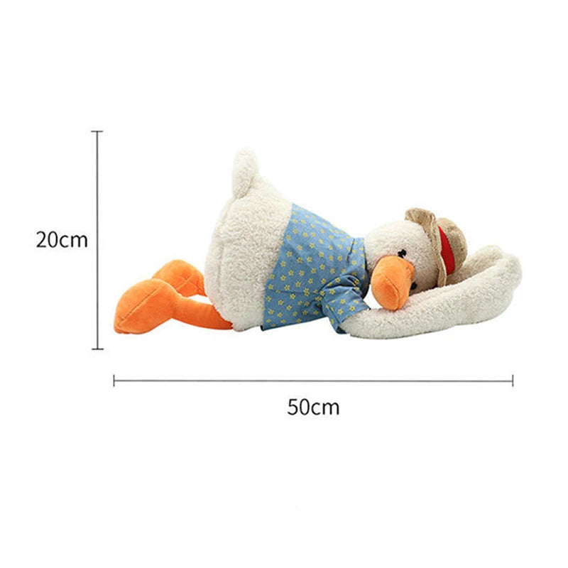 Car Drawer Box hang Cute Duck Plush Dolls  Car Hanging Net Red Creative Cute Car Tissue Bag Multi-function Car Supplies ornament