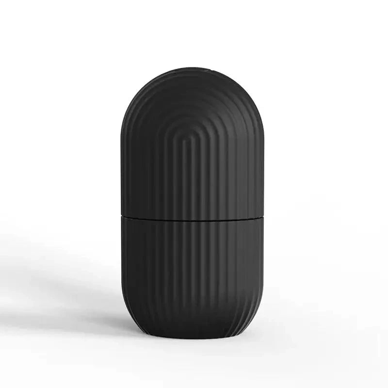 1 Striped Ice Compress Roller (Face Specific) Silicone Ice Tray Beauty Lifting Ice Ball Facial Massager Contour Eye Roller Facia