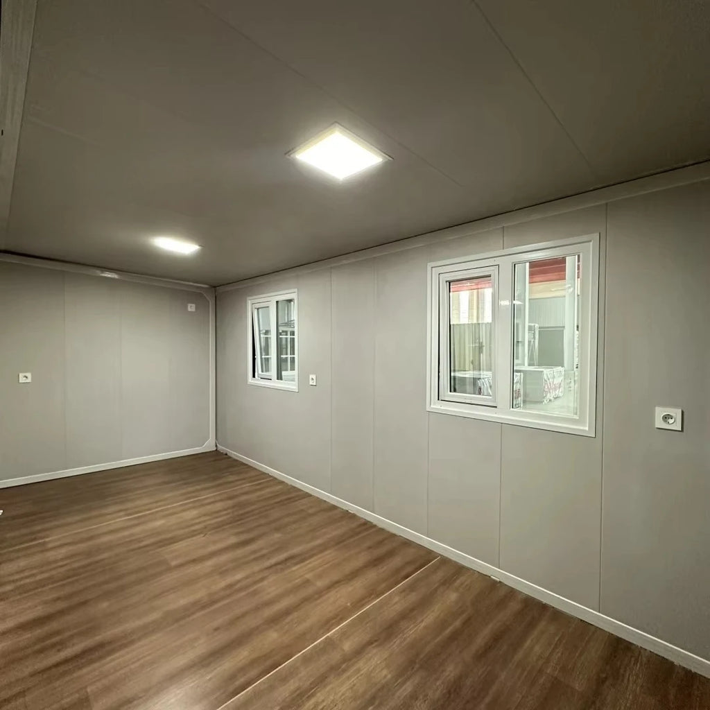 Luxury Expandable Prefabricated Container House Low Cost Modern Steel Building 2 Bed 1 Bath Durable Fire Resistant Comfortable R