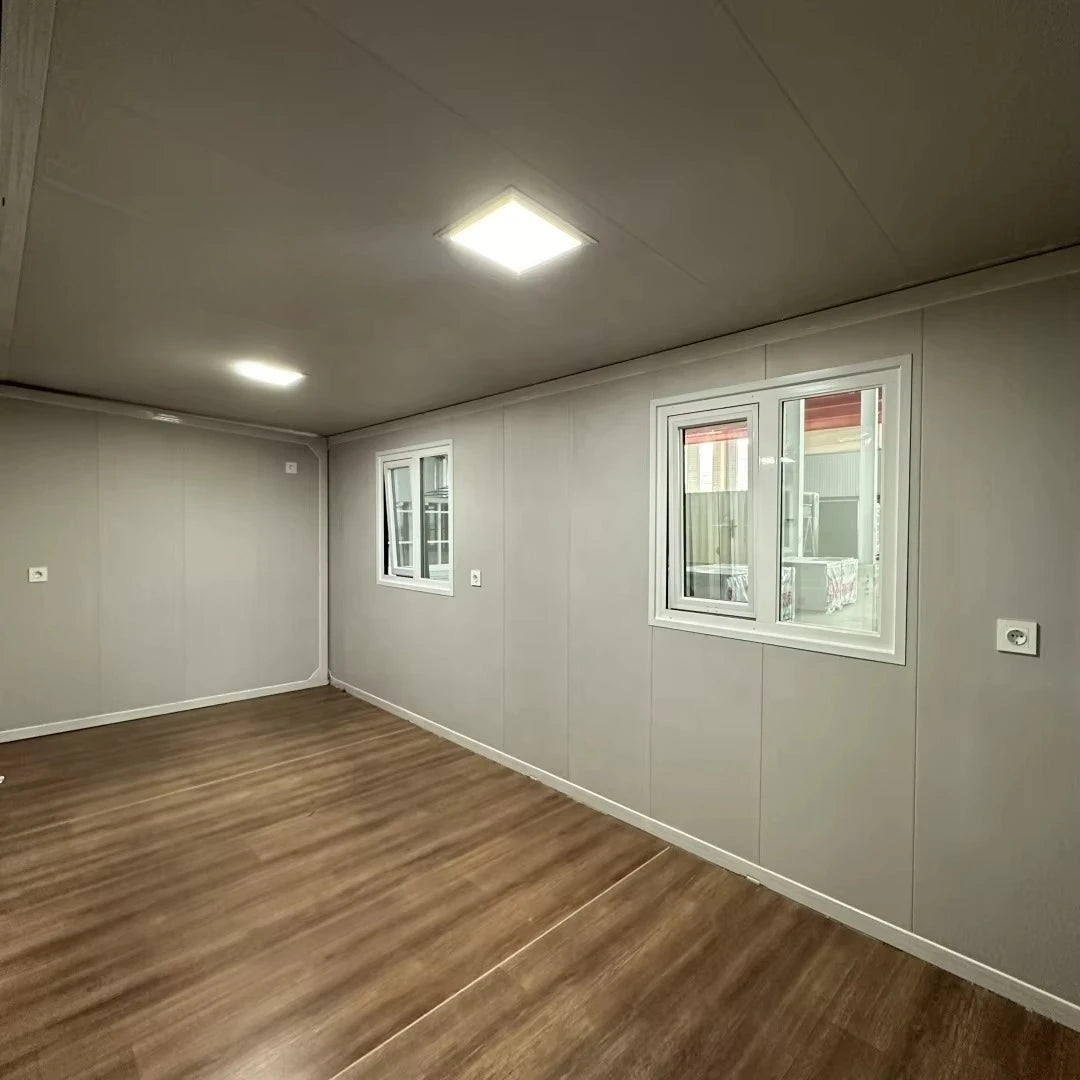 Luxury Expandable Prefabricated Container House Low Cost Modern Steel Building 2 Bed 1 Bath Durable Fire Resistant Comfortable R