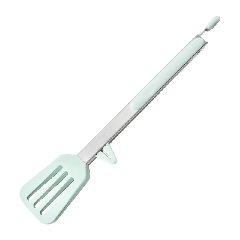 9" & 12" Silicone Food Tongs Set, Heat Resistant BBQ Clips for Steak Bread, Wholesale Available