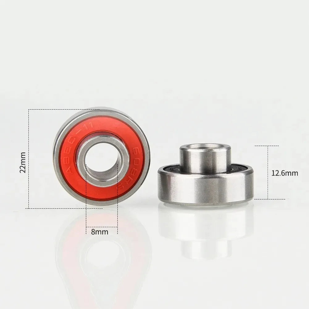 608-2RS Long Plate Integrated Bearing Long Hoverboard Skateboard ABEC-11 High Speed Silent Speed Bearings Cycling Accessories