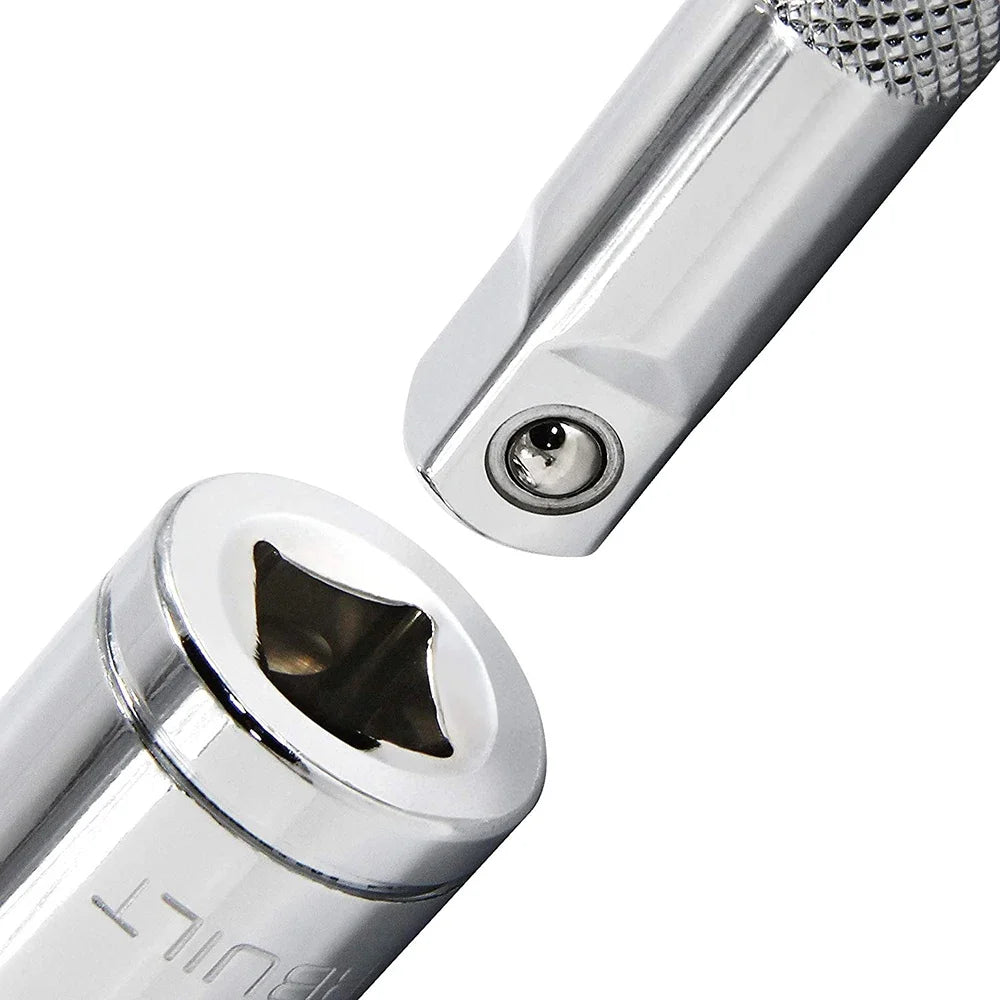 2025 Hot Sale 11pcs Metric Long Chrome Socket Set 1/4-Inch Drive 6-Point Deep Socket From 4 Mm To 14 Mm Professional Grade Tools