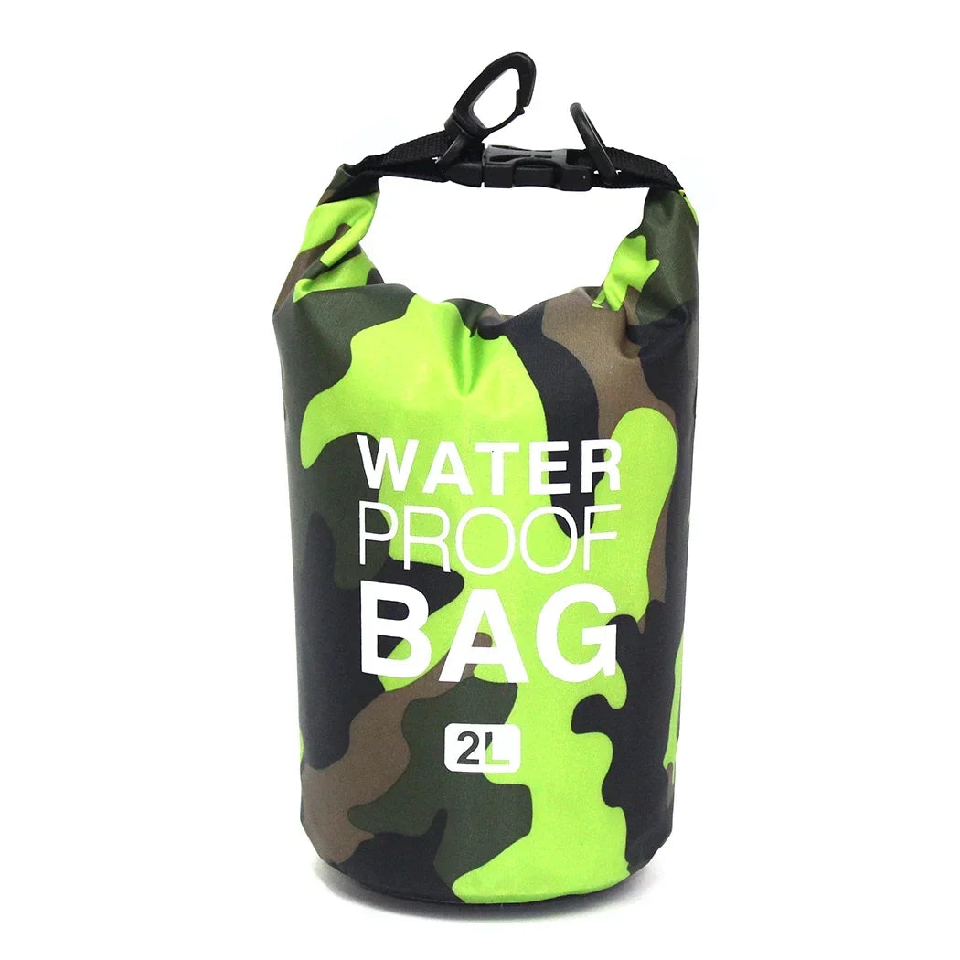 Men's and women's waterproof bags, outdoor sports bags, suitable for swimming, boating, kayaking, rafting and traveling