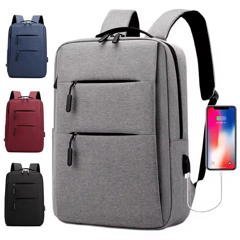 MEN'S AND WOMEN'S TRAVEL,Multi Layer Zippered Laptop Bag, 13 Inches, 14 Inches, 15 Inches, Computer Backpack, Business Backpack