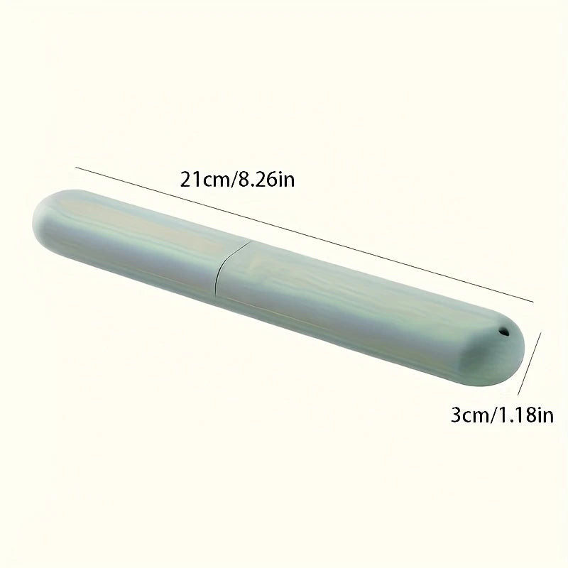 1pc Travel Toothbrush Case, Storage Box with Ventilation Holes, Suitable for Travel and Home Use
