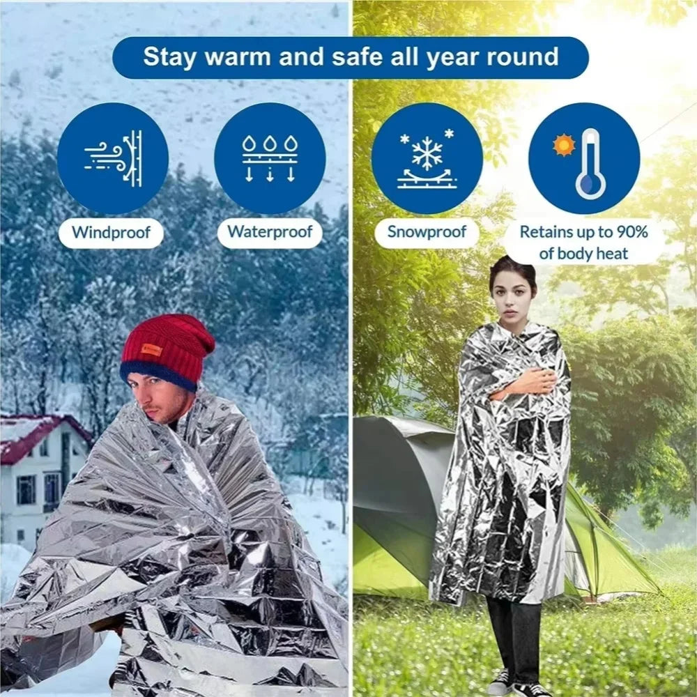 High Reflective Mylar Films Sheets For First Aid Blanket Growth Room Camera Reflector Simple Tent Outdoor Emergency 130X210CM