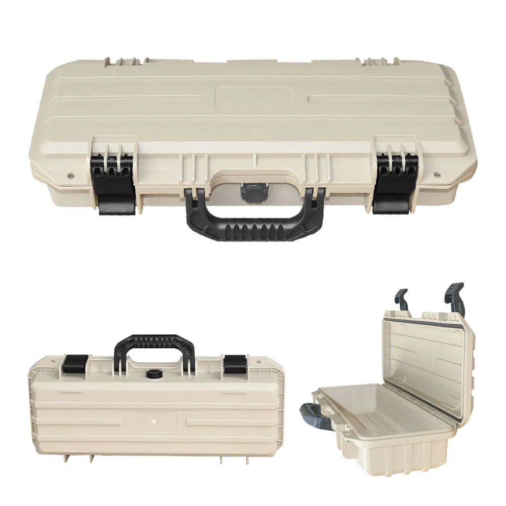Long Toolbox PP Plastic Instrument Storage Tool Chest  Waterproof and Moisture-proof with Cotton Suitcase Tool Box Organizer