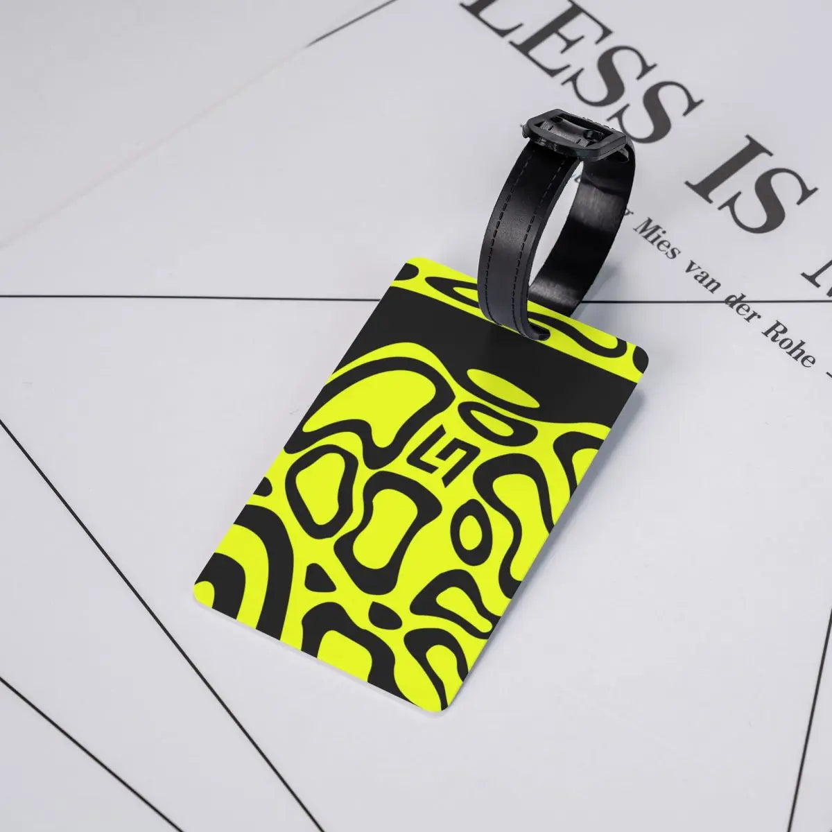 Custom L-Lando Norris Luggage Tag Privacy Protection Motorcycle Racing Baggage Tags Travel Bag Labels Suitcase