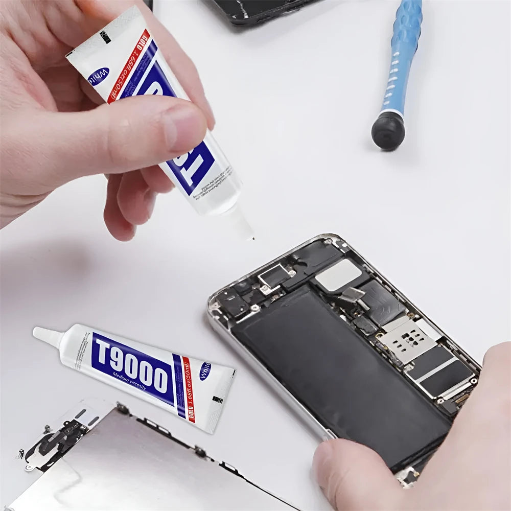 15ML 50ML 110ML Bulaien T9000 Clear Contact Repair Adhesive Acrylic Friendly Ziai Glue With Precision Applicator Tip Glue