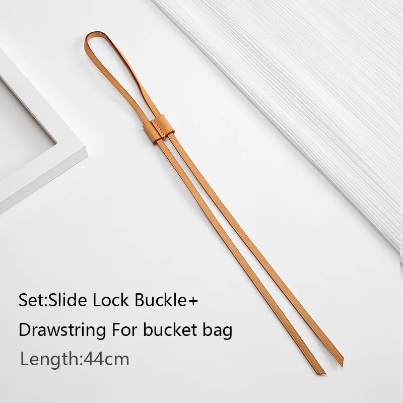Bag Straps Drawstring For Lv Bucket Bag Replacement Tension Cords Bags Shoulder Slide Lock Buckle Bag Replacement Accessories