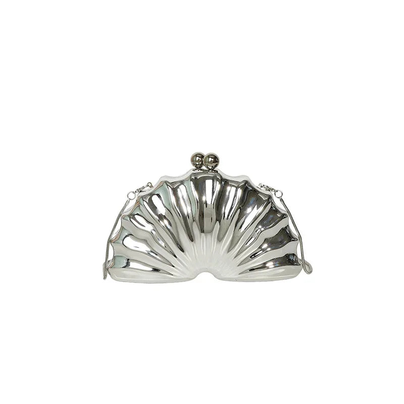 New creative exquisite shell acrylic women's bag fashion dinner clutch bag trendy shoulder oblique span bag bags