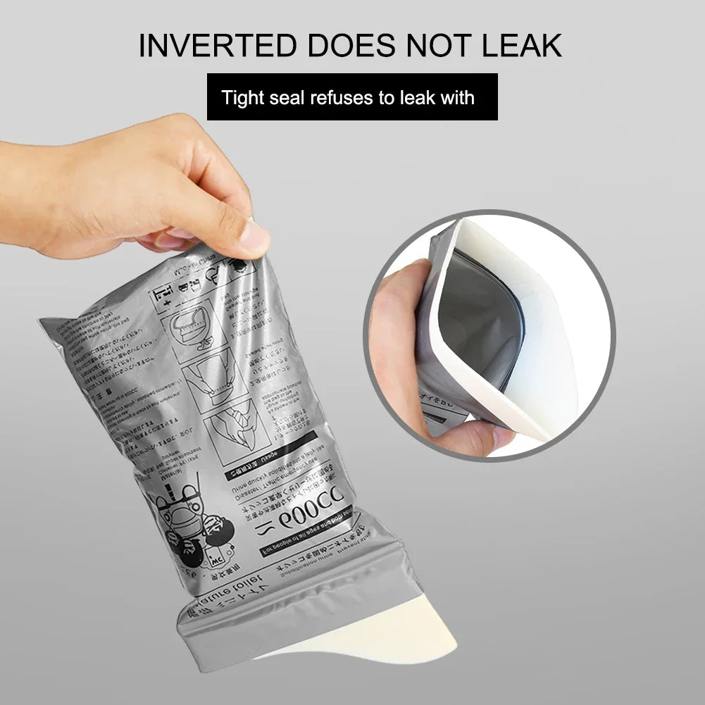 4-20PCS Outdoor Emergency Urine Bags 600ml Disposable Travel Mobile Toilet Portable Urinal Bag for Female Baby Male Vomiting Bag