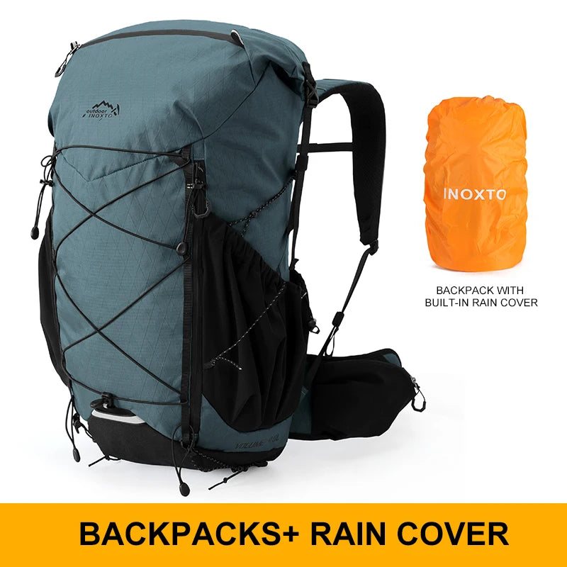 45L Hiking Internal Frame Backpacks with Rain Cover for Camping,Backpacking,Travelling