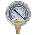 Air Gauge Instrument Pressure Gauge Accurate for Vacuum Pump 0‑14psi NPT 1/8in Connector Vacuum Gauge 0‑14psi Pressure Gauge