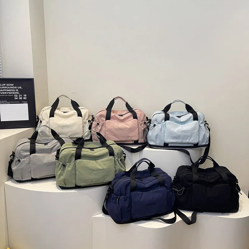 Expandable Foldable Travel Bag Stretchable Sports Yoga Dance Fitness Handbag Custom Logo Large Capacity Luggage