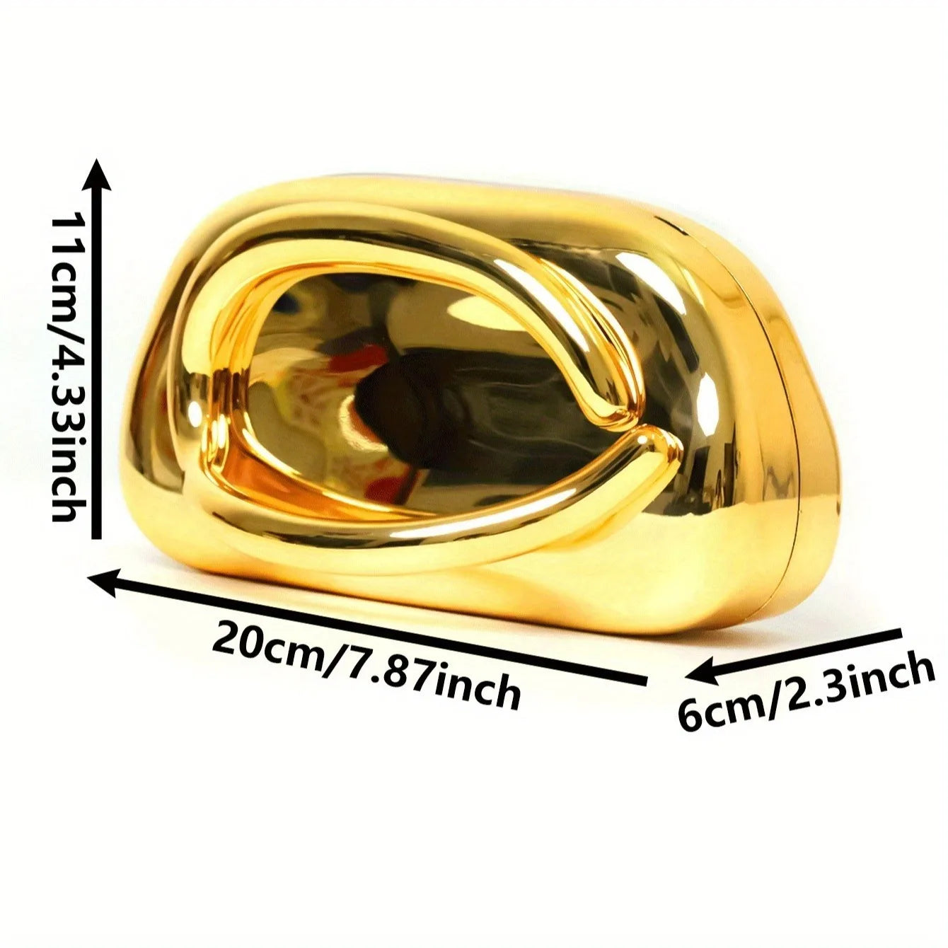 Gold Acrylic Metal Closure Box Clutch Bag Women Evening Wedding Party Cute Purse Bag Handbags Silver 2025 Spring New Fashion Ins