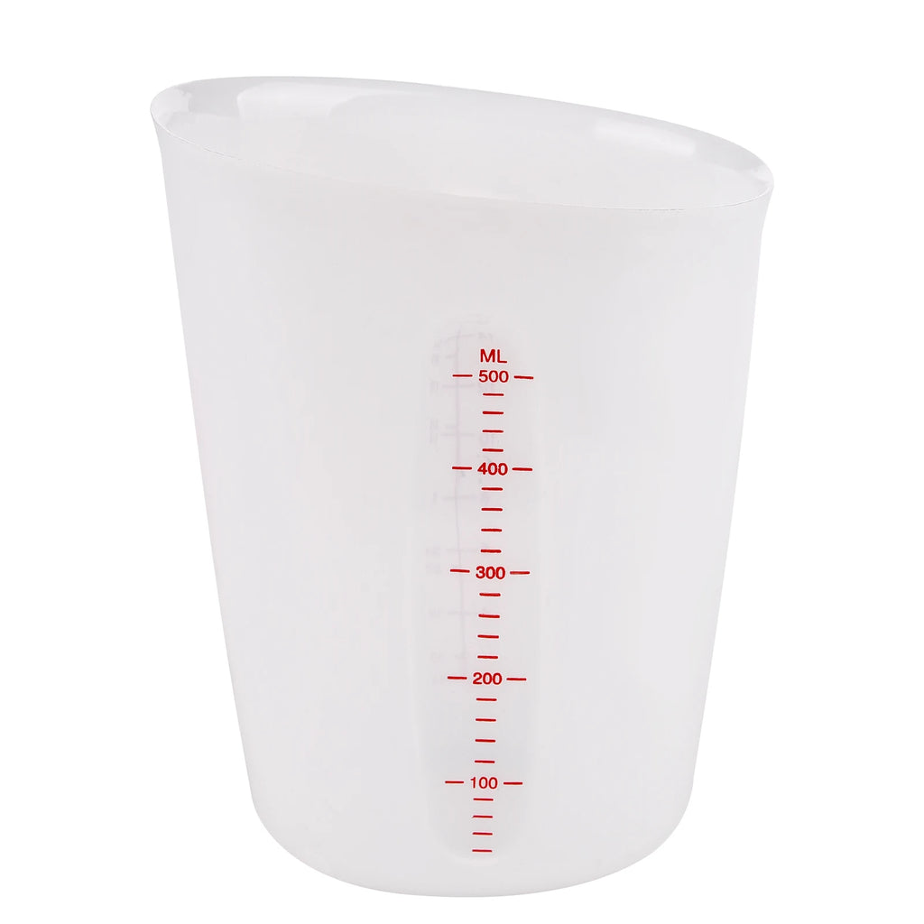 125/250/500ml Silicone Measuring Cup Tools With Scale DIY Gypsum Plaster Epoxy Resin Glue Mixing Cup Tools For Jewelry Making