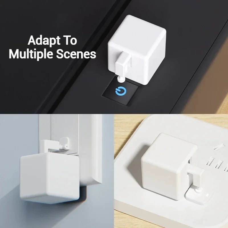 Tuya Zigbee 3.0 Bluetooth Smart Fingerbot Switch Remoter Garage Curtain Button Robot Pusher for Alexa Google Home Voice Assitant