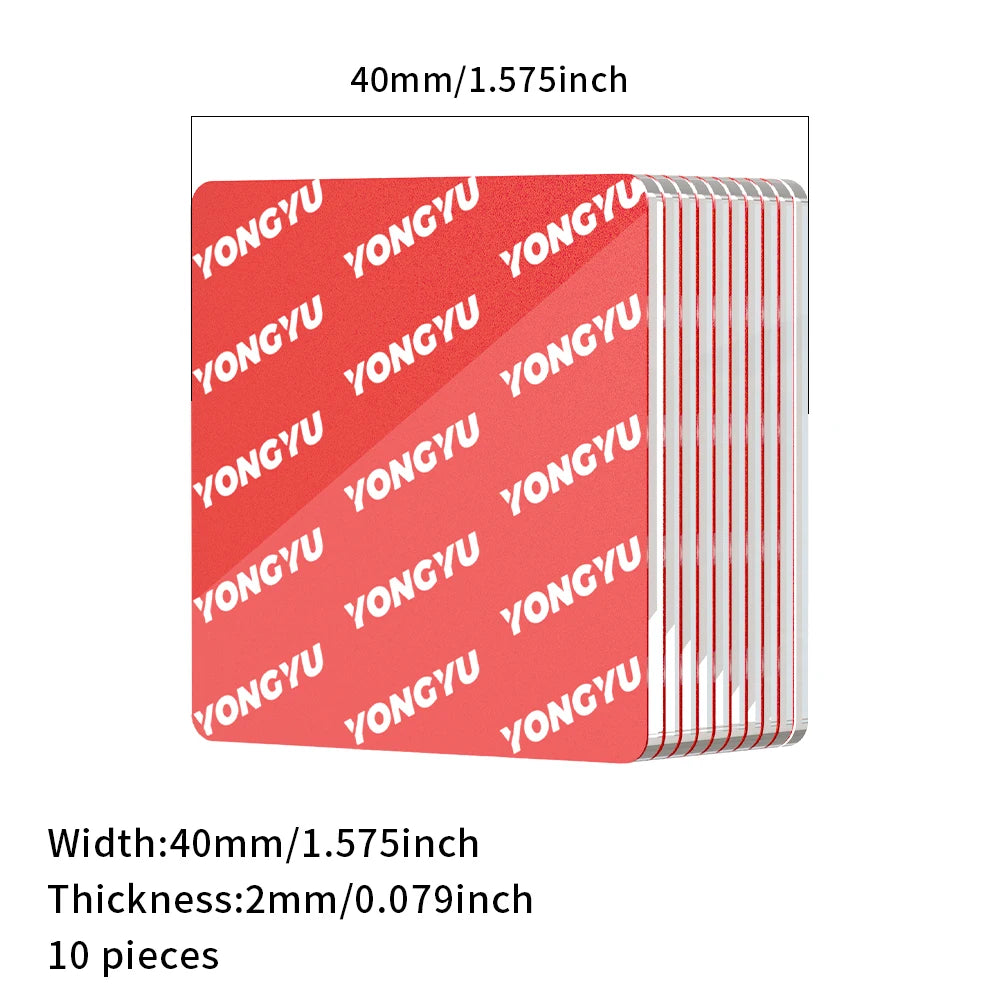 10PCS Silica nano Can Be Reused Super Strong Double Sided Adhesive Tape Wall Stickers Water Proof Household Products Adhesives