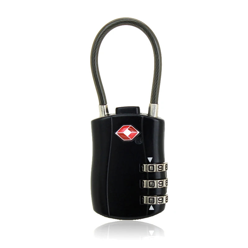TSA Official Password Lo for Travel Lage Carry-on Bag Bapa Suitcase Small U-aped Anti-theft Lo Outdoor Cam Gear
