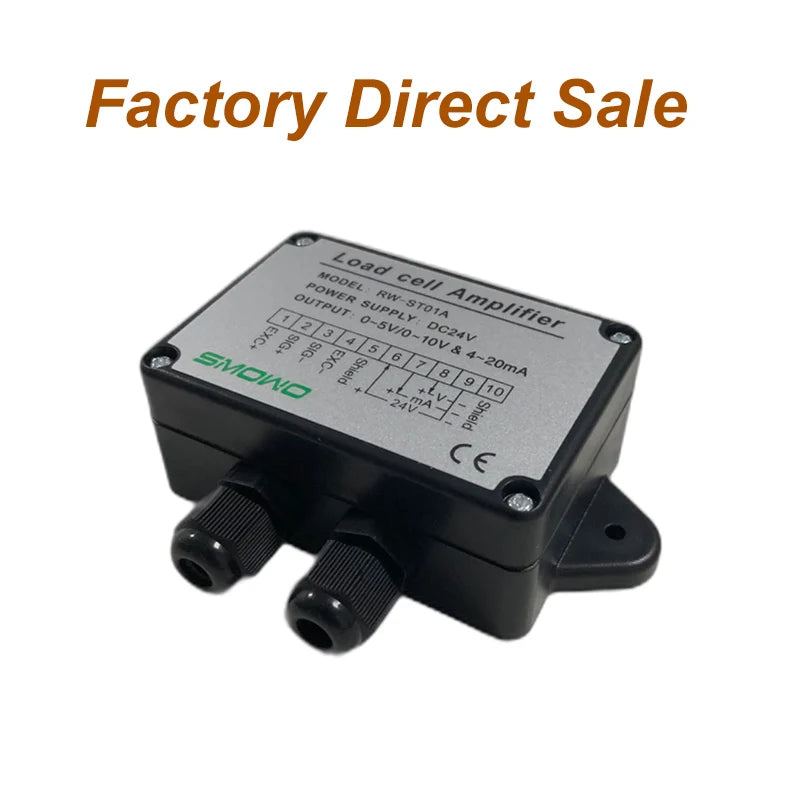 RW-ST01A Load Cell Amplifier for Weighing Applications with Dual Output 0-5V/10V And 4-20mA Industrial Scale Equipment