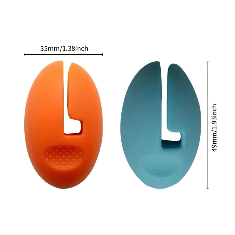 Silicone Thermometer Holder Clip Fixed Probe Clip For Pot Candy Making Temp Probe Pot Clip Holder Kitchen Gadgets