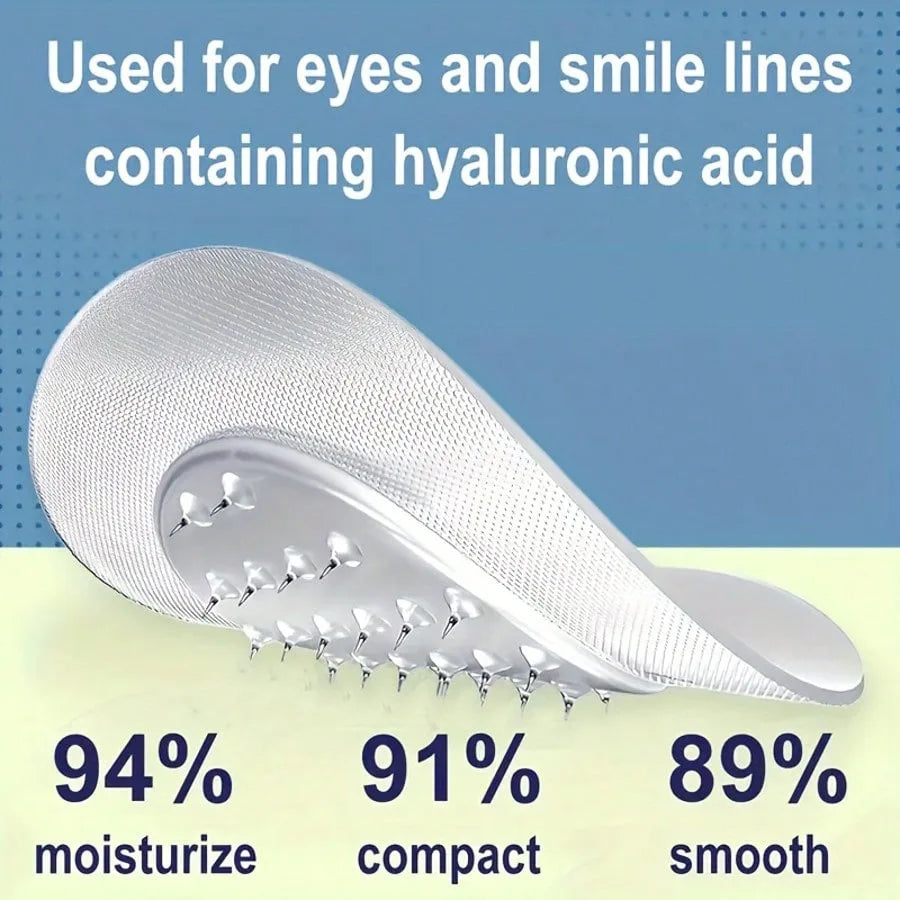 6/4/2 Tablets of Hyaluronic Acid Microneedle Eye Mask Containing Retinol, Suitable for Deep Hydration of the Eyes and Face