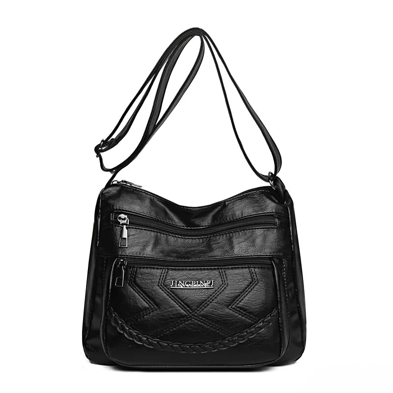 Can Be Carried on Both Shoulders and Crossbody, Fashionable Women's Bag, Suitable for Parties, Travel, Large Capacity