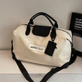 Logo Classy Custom Travel Bag Women's Sports Fitness Bag Travel Crossbody Lightweight Luggage Bag Swimming Tote Bag DIY